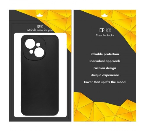 Чохол TPU Epik Black Full Camera для TECNO Spark Go 1 (KL4) Чорний Чохол TPU Epik Black Full Camera для TECNO Spark Go 1 (KL4) Чорний