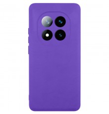 Чохол Silicone Cover Lakshmi Full Camera (AAA) для Xiaomi Redmi Note 14 Pro 4G Фіолетовий / Amethyst
