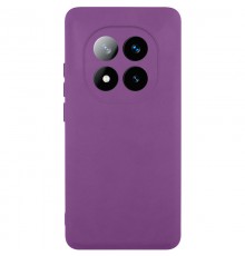 Чохол Silicone Cover Lakshmi Full Camera (AAA) для Xiaomi Redmi Note 14 Pro 4G Сливовий / Purple