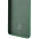 Чохол Silicone Cover Lakshmi Full Camera (AAA) для Xiaomi Redmi Note 14 Pro 4G Зелений / Cyprus Green