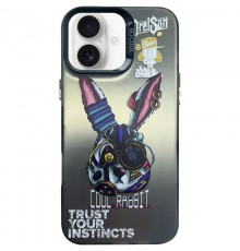 Чохол TPU+PC So Cool для Apple iPhone 16 (6.1") Cool Rabbit