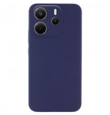 Чохол Silicone Cover Lakshmi Full Camera (AA) для Xiaomi Redmi Note 14 4G (Int. version) Синій / Midnight blue