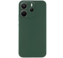 Чохол Silicone Cover Lakshmi Full Camera (AA) для Xiaomi Redmi Note 14 4G (Int. version) Зелений / Dark green