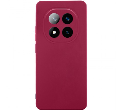 Чохол Silicone Cover Lakshmi Full Camera (AA) для Xiaomi Redmi Note 14 Pro 4G/5G Бордовий / Marsala Чохол Silicone Cover Lakshmi Full Camera (AA) для Xiaomi Redmi Note 14 Pro 4G/5G Бордовий / Marsala