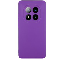 Чохол Silicone Cover Lakshmi Full Camera (AA) для Xiaomi Redmi Note 14 Pro 4G/5G Фіолетовий / Purple
