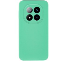 Чохол Silicone Cover Lakshmi Full Camera (AA) для Xiaomi Redmi Note 14 Pro 4G/5G Ментоловый / Mint