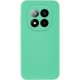 Чохол Silicone Cover Lakshmi Full Camera (AA) для Xiaomi Redmi Note 14 Pro 4G/5G Ментоловый / Mint