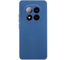 Чохол Silicone Cover Lakshmi Full Camera (AA) для Xiaomi Redmi Note 14 Pro 4G/5G Синій / Navy blue