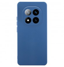 Чохол Silicone Cover Lakshmi Full Camera (AA) для Xiaomi Redmi Note 14 Pro 4G/5G Синій / Navy blue