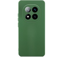 Чохол Silicone Cover Lakshmi Full Camera (AA) для Xiaomi Redmi Note 14 Pro 4G/5G Зелений / Dark green