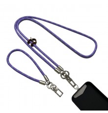 Набір шнурків 120см + 35см Purple / Blue