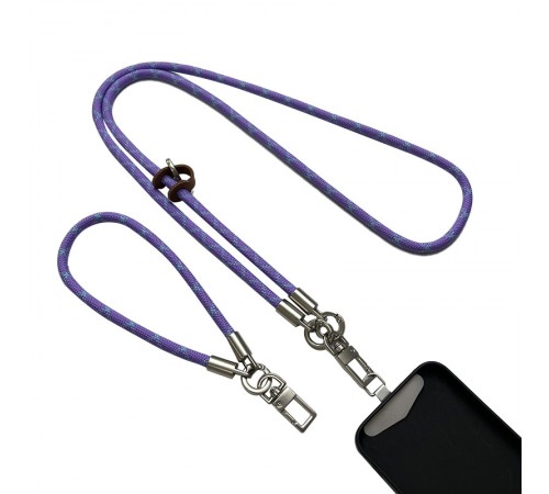 Набір шнурків 120см + 35см Purple / Blue Набір шнурків 120см + 35см Purple / Blue
