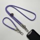 Набір шнурків 120см + 35см Purple / Blue