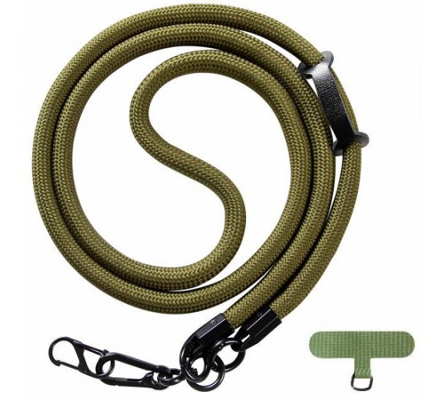 Шнурок (10мм) 120см Army Green Шнурок (10мм) 120см Army Green
