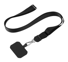 Шнурок широкий (2см) 140см Black