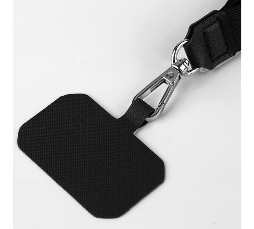 Шнурок широкий (2см) 140см Black Шнурок широкий (2см) 140см Black
