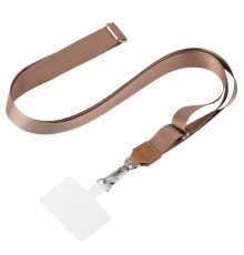 Шнурок широкий (2см) 140см Brown