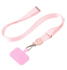 Шнурок широкий (2см) 140см Pink