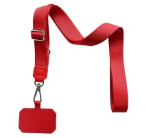 Шнурок широкий (2см) 140см Red