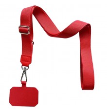 Шнурок широкий (2см) 140см Red