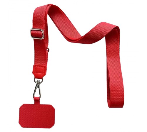 Шнурок широкий (2см) 140см Red