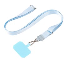 Шнурок широкий (2см) 140см Sky Blue