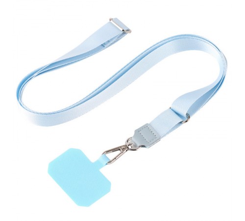 Шнурок широкий (2см) 140см Sky Blue Шнурок широкий (2см) 140см Sky Blue