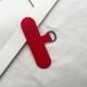 Вставка для шнурка вузька Red