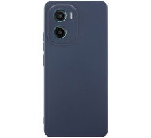 Чохол Silicone Cover Lakshmi Full Camera (AA) для Motorola Moto G05 / E15 4G Синій / Midnight blue