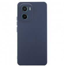 Чохол Silicone Cover Lakshmi Full Camera (AA) для Motorola Moto G05 / E15 4G Синій / Midnight blue