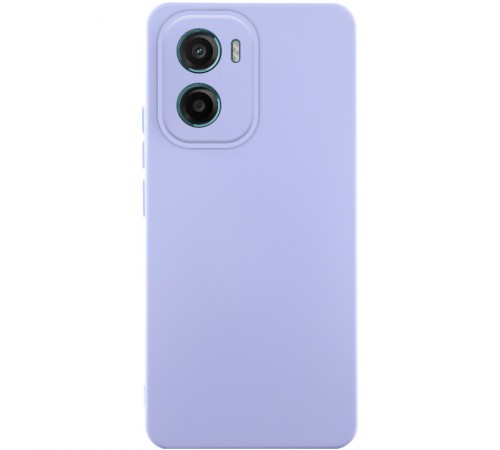 Чохол Silicone Cover Lakshmi Full Camera (AA) для Motorola Moto G05 / E15 4G Бузковий / Dasheen Чохол Silicone Cover Lakshmi Full Camera (AA) для Motorola Moto G05 / E15 4G Бузковий / Dasheen
