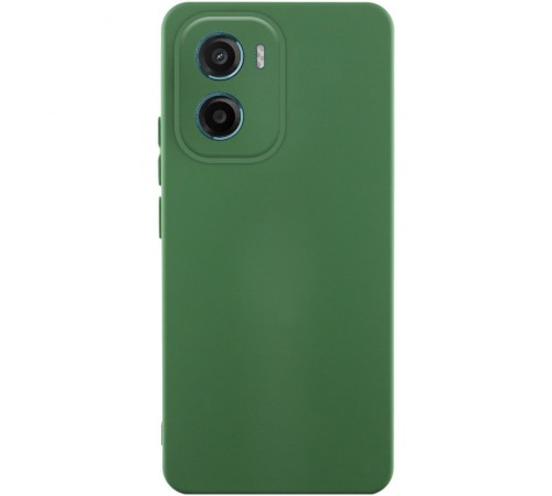 Чохол Silicone Cover Lakshmi Full Camera (AA) для Motorola Moto G05 / E15 4G Зелений / Dark green Чохол Silicone Cover Lakshmi Full Camera (AA) для Motorola Moto G05 / E15 4G Зелений / Dark green