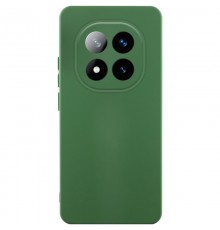 Чохол Silicone Cover Lakshmi Full Camera (AA) для Xiaomi Poco X7 Зелений / Dark green