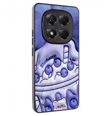 TPU+PC чохол Prisma Fluffie для Xiaomi Redmi Note 14 Pro 4G Blueberry