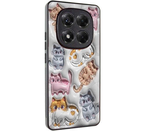 TPU+PC чохол Prisma Fluffie для Xiaomi Redmi Note 14 Pro 4G Kittens TPU+PC чохол Prisma Fluffie для Xiaomi Redmi Note 14 Pro 4G Kittens