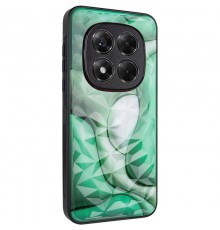 TPU+PC чохол Prisma BubbleGum для Xiaomi Redmi Note 14 Pro 4G 3D Green