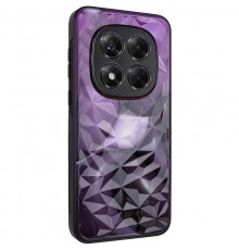 TPU+PC чохол Prisma BubbleGum для Xiaomi Redmi Note 14 Pro 4G 3D Purple