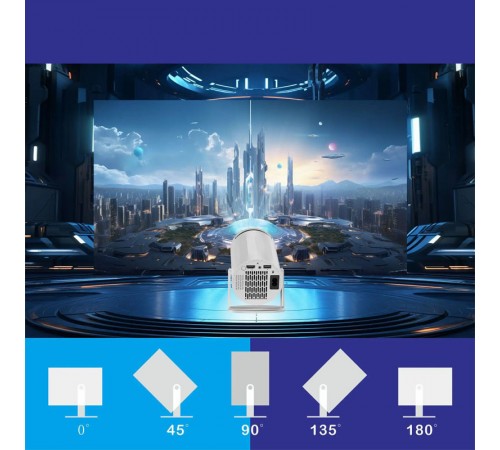 Проектор 4k Android X8 Max White Проектор 4k Android X8 Max White