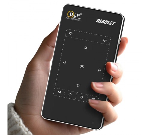 Проектор 4k Android K95-DLP з аккумулятором 5000 mAh Black Проектор 4k Android K95-DLP з аккумулятором 5000 mAh Black