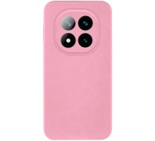 Чохол TPU GETMAN Liquid Silk Full Camera для Xiaomi Redmi Note 14 Pro 4G Рожевий / Pink
