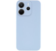 Чохол TPU GETMAN Liquid Silk Full Camera для Xiaomi Redmi Note 14 4G (Int. version) Блакитний / Lilac Blue