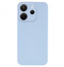 Чохол TPU GETMAN Liquid Silk Full Camera для Xiaomi Redmi Note 14 4G (Int. version) Блакитний / Lilac Blue