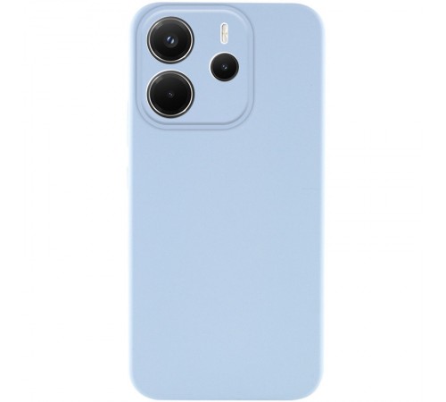 Чохол TPU GETMAN Liquid Silk Full Camera для Xiaomi Redmi Note 14 4G (Int. version) Блакитний / Lilac Blue Чохол TPU GETMAN Liquid Silk Full Camera для Xiaomi Redmi Note 14 4G (Int. version) Блакитний / Lilac Blue