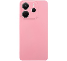 Чохол TPU GETMAN Liquid Silk Full Camera для Xiaomi Redmi Note 14 4G (Int. version) Рожевий / Pink