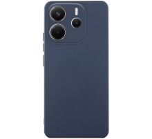 Чохол TPU GETMAN Liquid Silk Full Camera для Xiaomi Redmi Note 14 4G (Int. version) Синій / Midnight blue
