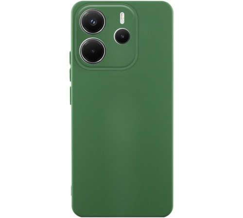 Чохол TPU GETMAN Liquid Silk Full Camera для Xiaomi Redmi Note 14 4G (Int. version) Зелений / Dark green Чохол TPU GETMAN Liquid Silk Full Camera для Xiaomi Redmi Note 14 4G (Int. version) Зелений / Dark green