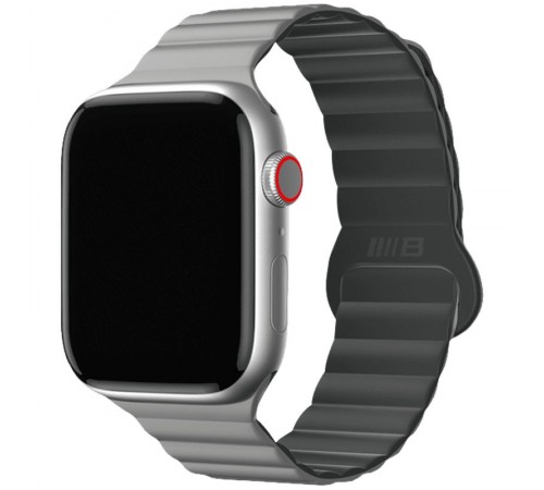 Ремінець BlueO Magnetic Silicone для Apple Watch 42(ser.1-3)/44/45/46/49mm Grey Ремінець BlueO Magnetic Silicone для Apple Watch 42(ser.1-3)/44/45/46/49mm Grey