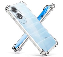 TPU чохол GETMAN Ease logo посилені кути Full Camera для Oppo A60 4G Безбарвний (прозорий)