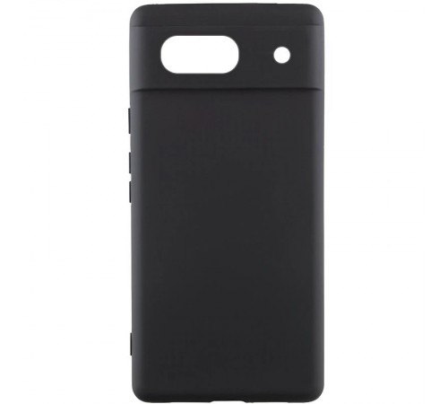 Чохол TPU GETMAN Liquid Silk Full Camera для Google Pixel 6 Чорний / Black Чохол TPU GETMAN Liquid Silk Full Camera для Google Pixel 6 Чорний / Black