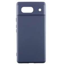 Чохол TPU GETMAN Liquid Silk Full Camera для Google Pixel 6 Синій / Midnight Blue